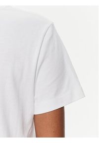 Calvin Klein Jeans T-Shirt Monologo Baby Tee J20J223113 Biały Slim Fit. Kolor: biały. Materiał: bawełna
