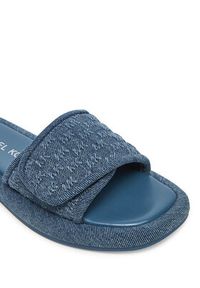 MICHAEL Michael Kors Klapki Van 40S5SKFA2D Niebieski. Kolor: niebieski. Materiał: materiał