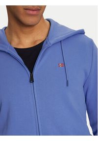 Napapijri Bluza Balis NP0A4HHV Niebieski Regular Fit. Kolor: niebieski. Materiał: bawełna #5