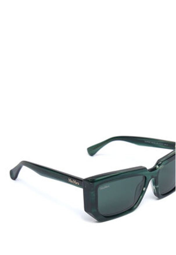 Max Mara Okulary przeciwsłoneczne MM0126 98N Zielony. Kolor: zielony