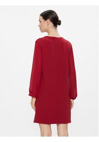 Rinascimento Sukienka koktajlowa CFC0116242003 Czerwony Relaxed Fit. Kolor: czerwony. Materiał: syntetyk. Styl: wizytowy