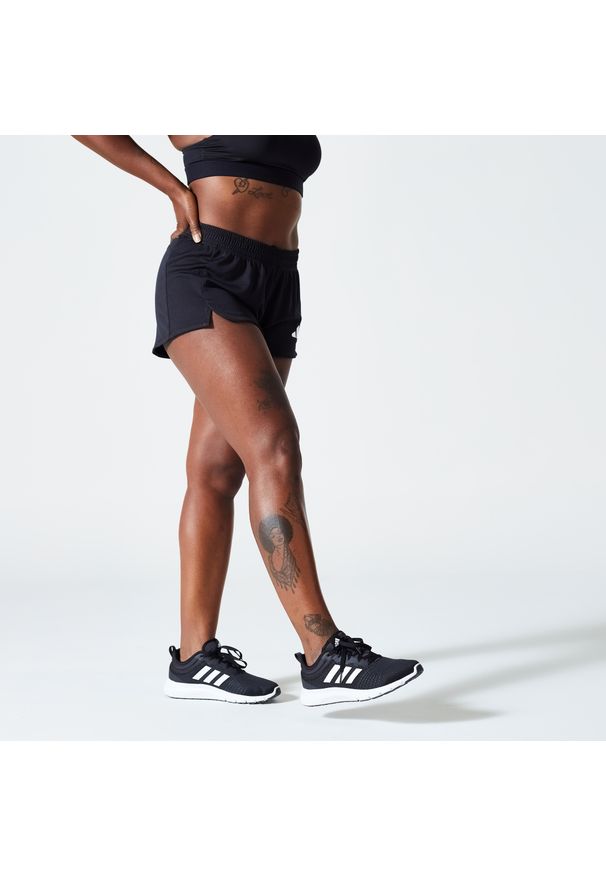 Spodenki treningowe fitness cardio damskie Adidas. Materiał: materiał, poliester. Sport: fitness