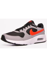 Buty męskie Nike Air Max SC. Kolor: szary, pomarańczowy, wielokolorowy. Model: Nike Air Max. Sport: turystyka piesza