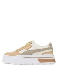 Puma Sneakersy Mayze Stack Luxe Wns 389853 02 Beżowy. Kolor: beżowy. Materiał: skóra #3