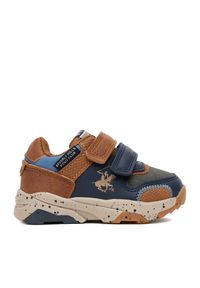 Sneakersy Beverly Hills Polo Club. Kolor: niebieski
