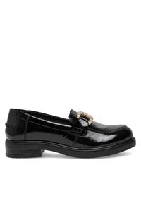 Sergio Bardi Loafersy WI16-D1013-01SB Czarny. Kolor: czarny. Materiał: lakier, skóra