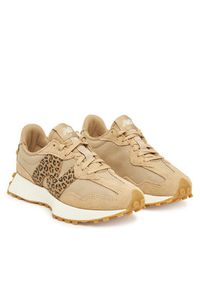 New Balance Sneakersy WS327LPA Beżowy. Kolor: beżowy. Materiał: zamsz, skóra
