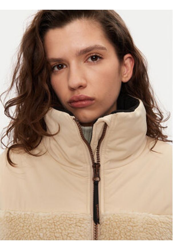 BRUNOTTI - Brunotti Kurtka zimowa Teddy 2422180107 Beżowy Regular Fit. Kolor: beżowy. Materiał: syntetyk. Sezon: zima