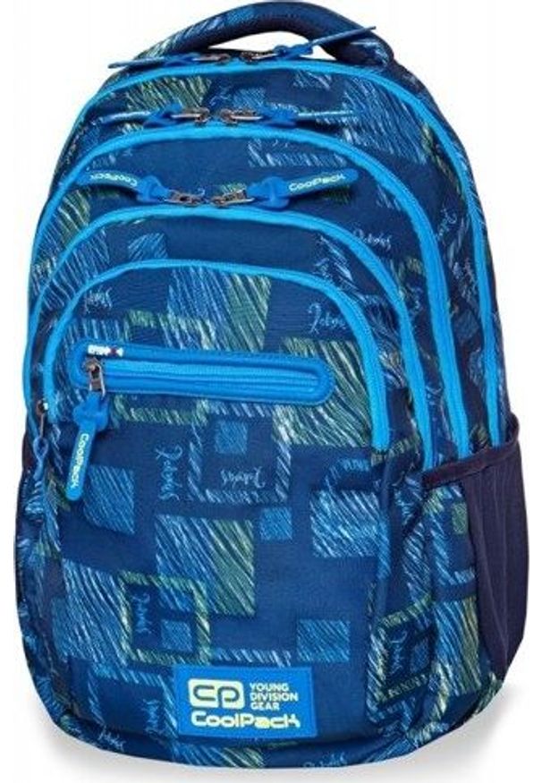 Patio Plecak szkolny Coolpack Cp Rfid niebieski. Kolor: niebieski