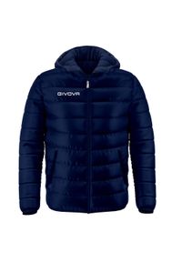 Givova - Damska Kurtka Puchowa Olanda. Kolor: niebieski. Materiał: puch