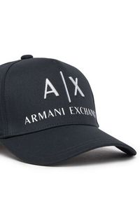 Armani Exchange Czapka z daszkiem 954039 CC513 UB001 Czarny. Kolor: czarny. Materiał: materiał, bawełna