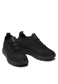 Geox Sneakersy U Spherica A U15BYA 0006K C9997 Czarny. Kolor: czarny. Materiał: materiał #5