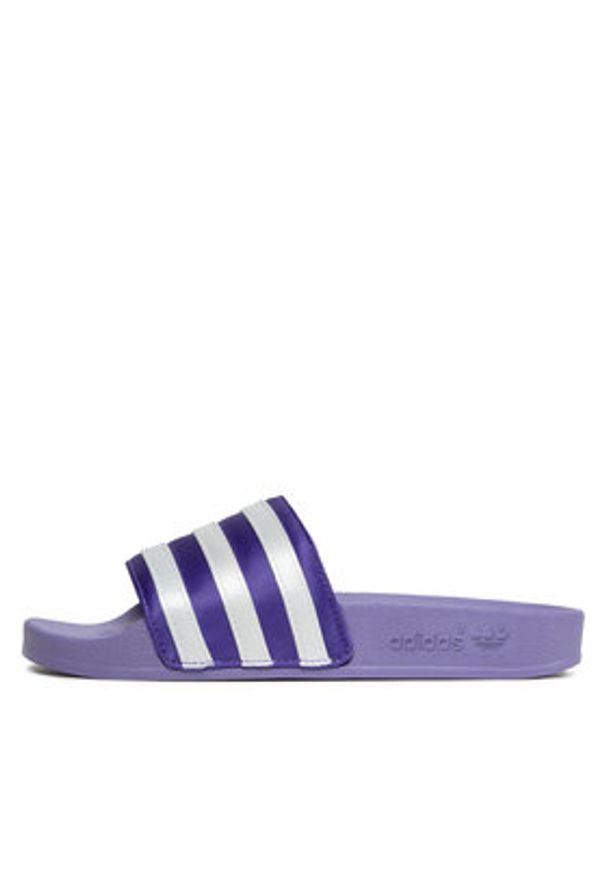 Adidas - adidas Klapki adilette W GX8637 Fioletowy. Kolor: fioletowy. Materiał: materiał