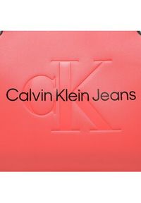 Calvin Klein Jeans Torebka Sculpted Shoulder Bag 24 Mono K60K607831 Różowy. Kolor: różowy. Materiał: skórzane