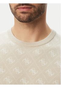 Guess Sweter M6YR11 Z0916 Beżowy jasny Regular Fit. Kolor: beżowy. Materiał: syntetyk #5
