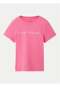 Tom Tailor T-Shirt 1041288 Różowy Regular Fit. Kolor: różowy. Materiał: bawełna #4