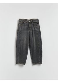 Reserved - Jeansy relaxed fit - szary. Kolor: szary
