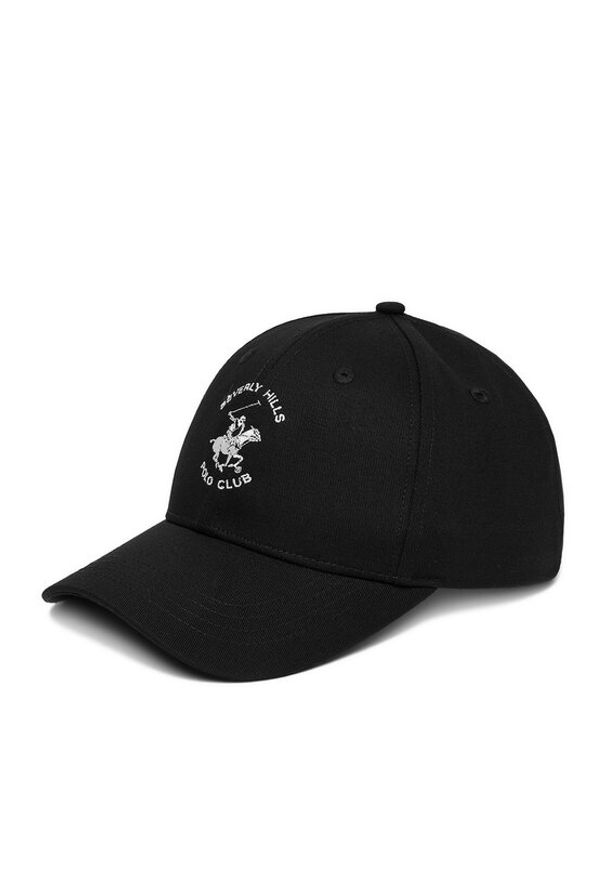Beverly Hills Polo Club Czapka z daszkiem CWBEO-BHPC-U3-003-SS26 Czarny. Kolor: czarny. Materiał: bawełna