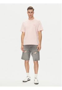 Jack & Jones - Jack&Jones T-Shirt Almeria 12276785 Różowy Relaxed Fit. Kolor: różowy. Materiał: bawełna #5