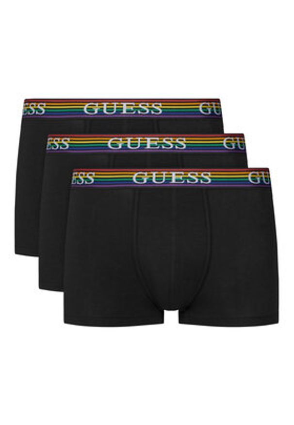 Guess Komplet bokserek U6GG31 KCD31 Czarny. Kolor: czarny. Materiał: syntetyk
