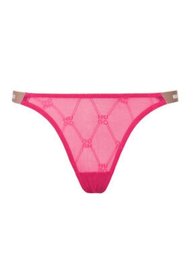 Hugo - HUGO Stringi 50535238 Różowy. Kolor: różowy. Materiał: syntetyk