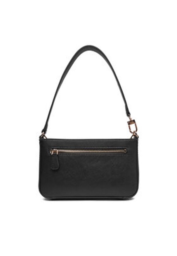 Guess Torebka Noelle II Mini HWZG96 72720 Czarny. Kolor: czarny. Materiał: skórzane