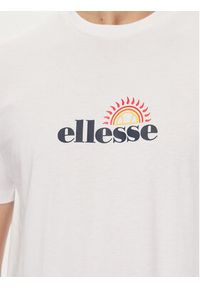 Ellesse T-Shirt Trea SHV20126 Biały Regular Fit. Kolor: biały. Materiał: bawełna #3