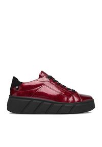 Rieker Sneakersy CEO-W2601-35 Czerwony ciemny. Kolor: czerwony. Materiał: skóra, syntetyk #1