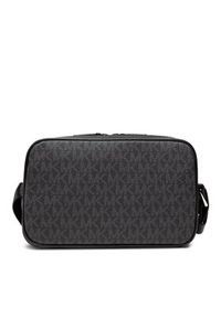 MICHAEL Michael Kors Saszetka Hudson 33U2LHDC2B Czarny. Kolor: czarny. Materiał: skóra