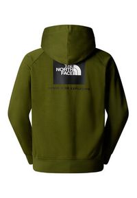 The North Face Bluza Redbox NF0A89F9 Zielony Regular Fit. Kolor: zielony. Materiał: bawełna #3