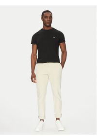 Lacoste T-Shirt TH6709 Czarny Regular Fit. Kolor: czarny. Materiał: bawełna #6