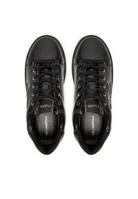 Karl Lagerfeld - KARL LAGERFELD Sneakersy Kapri KL62511S Czarny. Kolor: czarny. Materiał: skóra #4