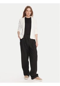 only - ONLY Marynarka 15153144 Biały Regular Fit. Kolor: biały. Materiał: syntetyk #5