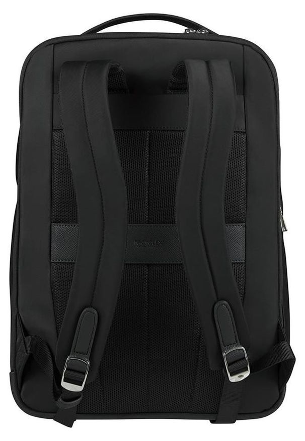 Plecak Samsonite Be-Her 15.6'' czarny. Kolor: czarny. Styl: biznesowy, elegancki, casual