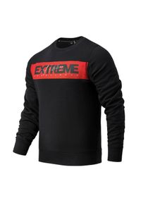 EXTREME HOBBY - Bluza sportowa męska Extreme Hobby Headline. Kolor: czarny. Materiał: bawełna