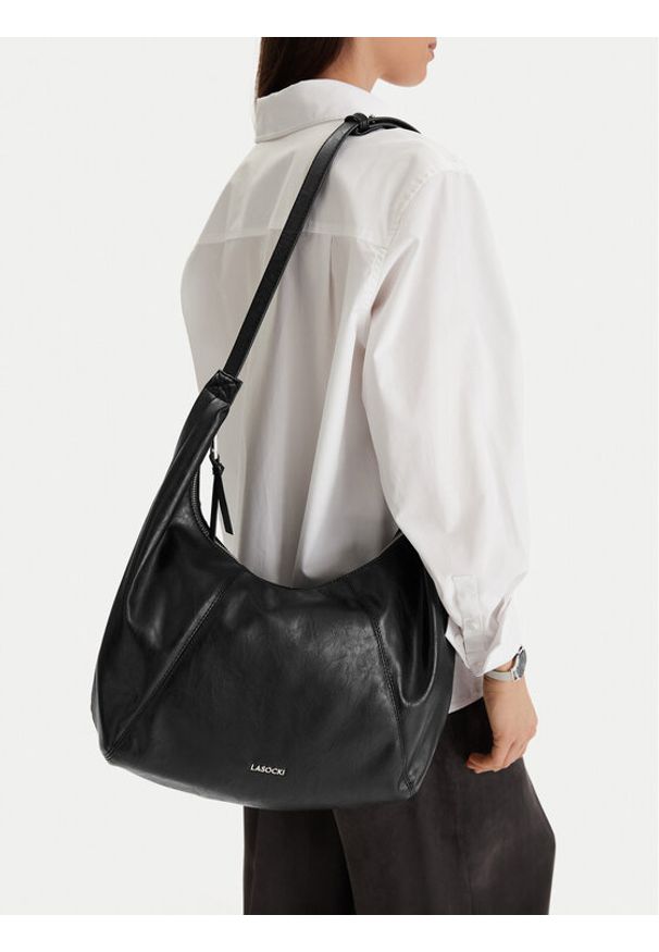 Lasocki Torebka CEO-LSK-X-005-09 Czarny. Kolor: czarny