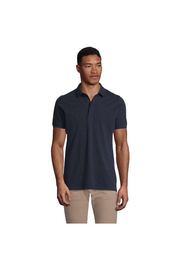 SOL'S - Polo Sol's Owen. Typ kołnierza: polo. Kolor: wielokolorowy, niebieski, czarny. Materiał: bawełna