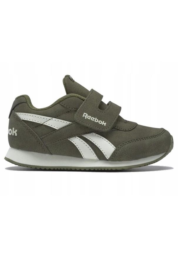 Reebok - Buty na co dzień dziecięce REEBOK ROYAL CLJOG na rzepy. Okazja: na co dzień. Zapięcie: rzepy. Kolor: biały. Model: Reebok Royal