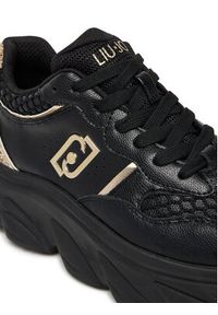 Liu Jo Sneakersy Steffy 01 BF5061 PX783 Czarny. Kolor: czarny. Materiał: skóra #5
