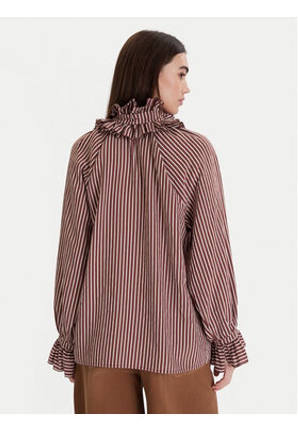 ViCOLO Koszula TF0287 Brązowy Regular Fit. Kolor: brązowy. Materiał: wiskoza