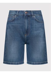 Marella Szorty jeansowe 31410224 Niebieski Regular Fit. Kolor: niebieski. Materiał: bawełna #5