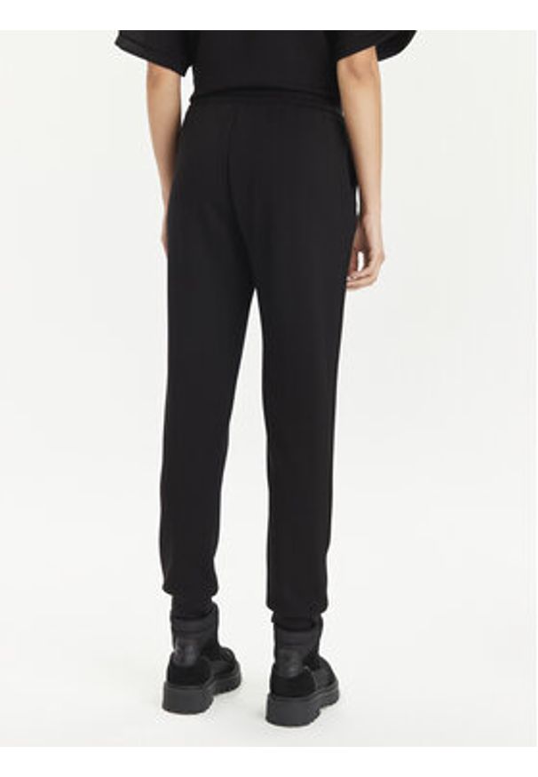 Armani Exchange Spodnie dresowe 3DYP77 YJEPZ 1200 Czarny Regular Fit. Kolor: czarny. Materiał: syntetyk, wiskoza