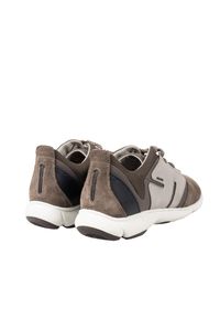 Geox Sneakersy "Nebula A" | U04D7A 02285 | Mężczyzna | Brązowy. Nosek buta: okrągły. Kolor: brązowy. Materiał: tkanina, skóra #3