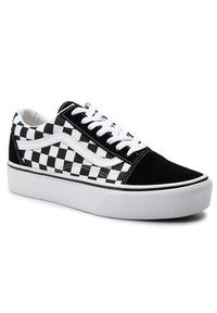 Vans Tenisówki Old Skool Platfor VN0A3B3UHRK1 Czarny. Kolor: czarny. Materiał: materiał