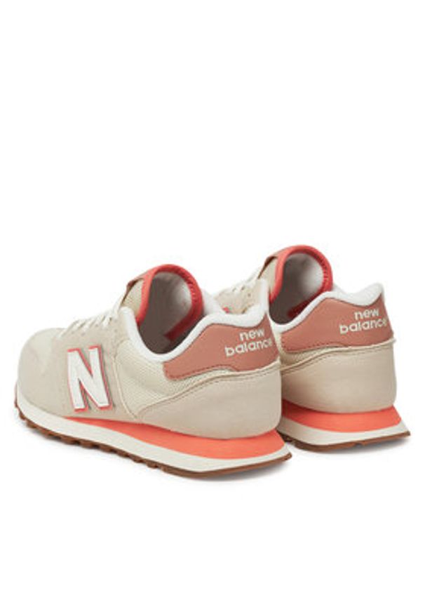 New Balance Sneakersy GW500BPC Beżowy. Kolor: beżowy. Materiał: zamsz, skóra