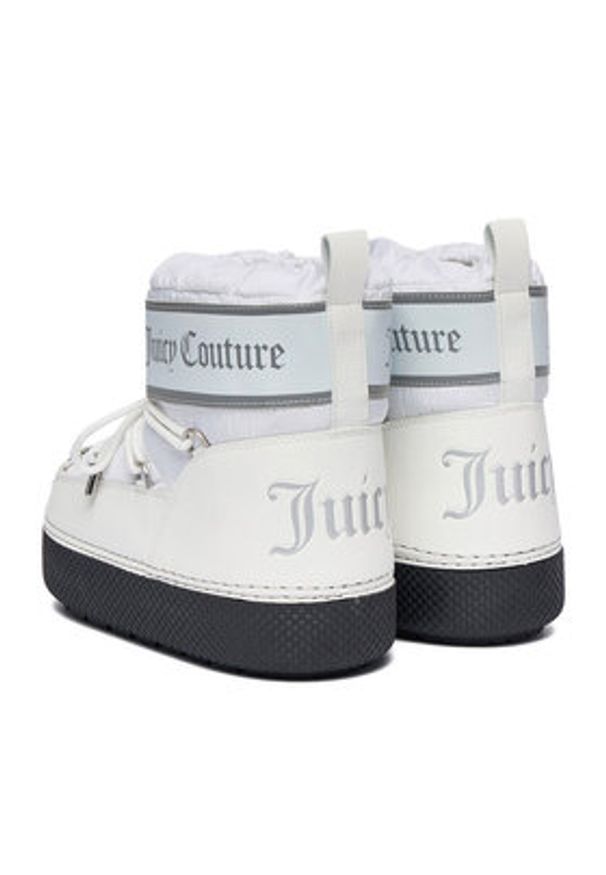 Juicy Couture Śniegowce EO-HXH22195-1 Biały. Kolor: biały. Materiał: materiał