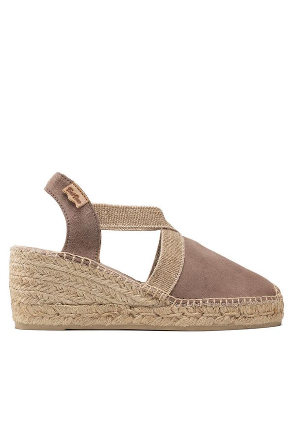 Espadryle Toni Pons. Kolor: brązowy