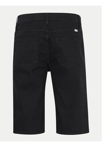 Blend Szorty jeansowe 20716430 Czarny Slim Fit. Kolor: czarny. Materiał: bawełna #8