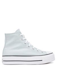 Converse Trampki Chuck Taylor All Star Lift Platform A11873C Błękitny. Kolor: niebieski. Materiał: materiał. Obcas: na platformie #5