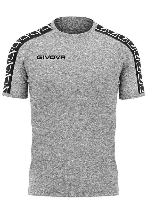 T-shirt sportowy Givova Cotton Band jasnoszary 2XL. Kolor: szary. Materiał: bawełna